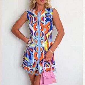 Zara Retro Inspired Mini Dress